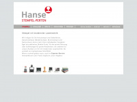 hanse-stempel-perten.de Webseite Vorschau