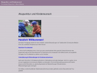 akupunktur-und-kinderwunsch.de Webseite Vorschau