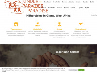 kinderparadise.org Webseite Vorschau