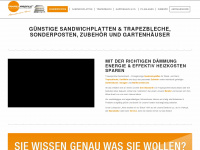 trapezprofile-deutschland.de Webseite Vorschau