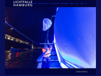 lichtfallehamburg.de Webseite Vorschau