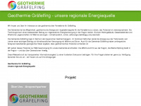 geothermie-graefelfing.de Webseite Vorschau