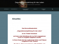 theaterburnout.wordpress.com Webseite Vorschau