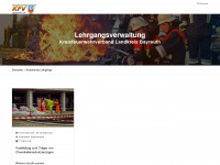 kfv-bayreuth-lehrgaenge.de Webseite Vorschau