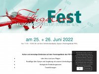 flugplatzfest-speyer.de Webseite Vorschau