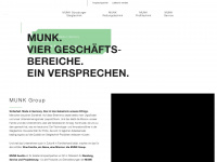 munk-austria.at Webseite Vorschau