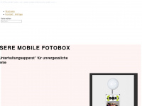 mobile-fotobox.de Webseite Vorschau