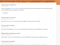 hotel-nassau.nl Webseite Vorschau