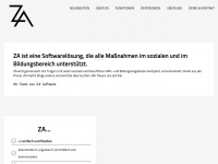 za-software.de Webseite Vorschau