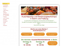 kuschelparty-markus.de Webseite Vorschau