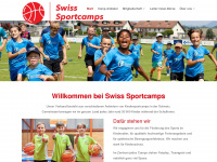 swiss-sportcamps.ch Webseite Vorschau