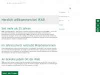 ifas-de.eu Webseite Vorschau