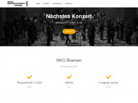 nko-bremen.de Webseite Vorschau