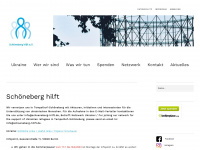 schoeneberg-hilft.de Webseite Vorschau