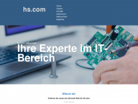 hs-com.eu Webseite Vorschau