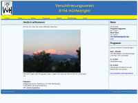 vvh-huentwangen.ch Webseite Vorschau