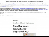 weststadtatelier.de Webseite Vorschau