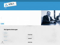 vinia.at Webseite Vorschau