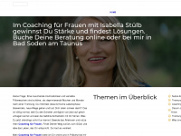 coachingfürfrauen.de Webseite Vorschau