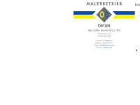 maler-ortler.com Webseite Vorschau