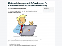 it-dienstleistungen-hamburg.de Webseite Vorschau