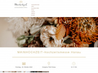 mainhochzeit.de Webseite Vorschau