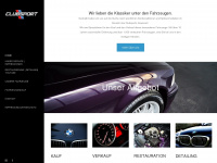 clubsport-automobile.de Webseite Vorschau
