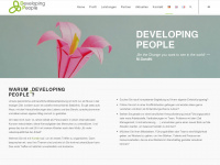 dp-developingpeople.com Webseite Vorschau