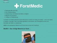 forstmedic.de Webseite Vorschau