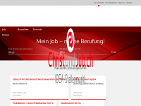 christundjob.ch Webseite Vorschau