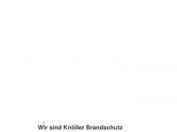 knoeller-brandschutz.de Webseite Vorschau