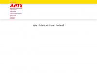 ahts.ch Webseite Vorschau