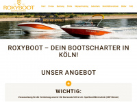 roxyboot.de Webseite Vorschau