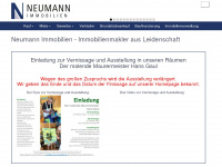 neumann-immobilien.de Webseite Vorschau