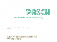 wein-pasch.de Webseite Vorschau