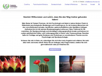 tamara-thomsen.de Webseite Vorschau