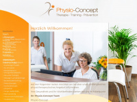 physio-concept-duesseldorf.de Webseite Vorschau