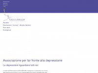 depressioni.ch Webseite Vorschau