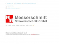 messerschmitt-schweisstechnik.de Webseite Vorschau
