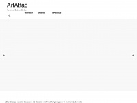 art-attac.de Webseite Vorschau