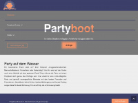 partyboot.net Webseite Vorschau