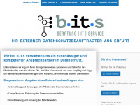 bits-erfurt.de Webseite Vorschau