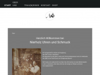 nierholz-uhren.de Webseite Vorschau
