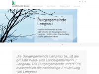 burgergemeinde-lengnau.ch Webseite Vorschau