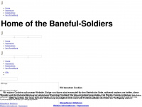 baneful-soldiers.de Webseite Vorschau