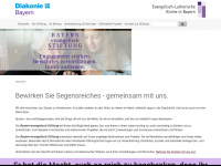 bayern-evangelisch-stiftung.de Webseite Vorschau