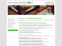 playfield-protectors.com Webseite Vorschau