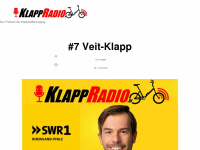 klappradio.de Webseite Vorschau