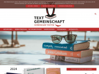 textgemeinschaft.de Webseite Vorschau
