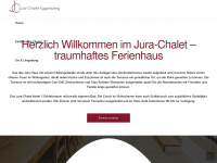 jura-chalet.de Webseite Vorschau